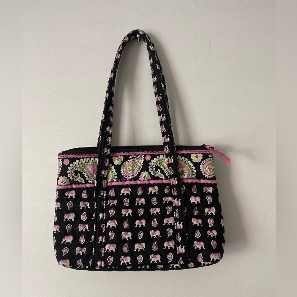 Vera Bradley Pink Elephants tote.